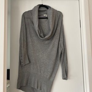 Grey long sleeve dress
